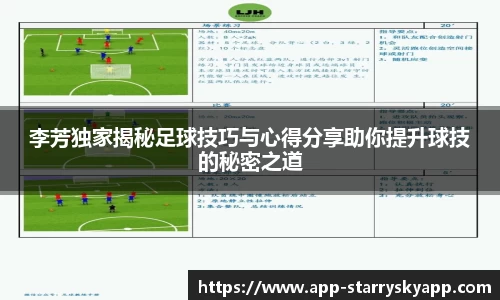李芳独家揭秘足球技巧与心得分享助你提升球技的秘密之道